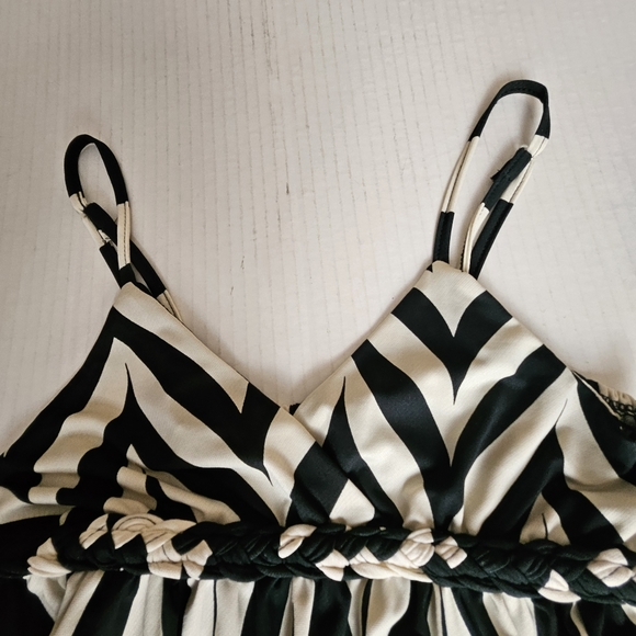 bydeep los Angeles Women Exotic Black and Cream Sundress Size Large - Picture 8 of 10